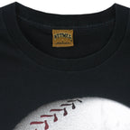 MLB (Nutmeg) - Baltimore Orioles Big Logo T-Shirt 1995 Large Vintage Retro Baseball