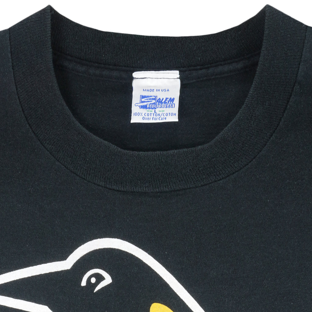  NHL (Salem) - Pittsburgh Penguins Single Stitch T-Shirt 1994 Large Vintage Retro Hockey
