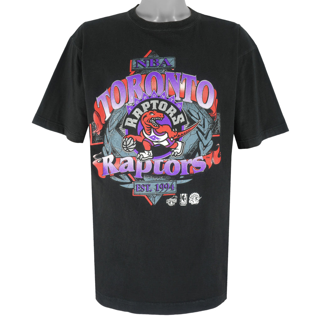 NBA - Toronto Raptors Basketball T-Shirt 1994 X-Large Vintage Retro Basketball