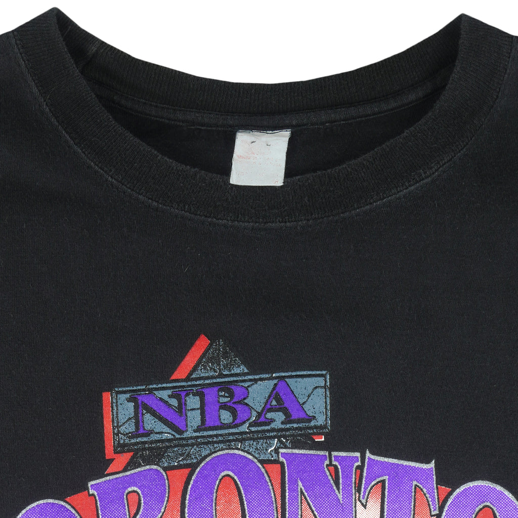 NBA - Toronto Raptors Basketball T-Shirt 1994 X-Large Vintage Retro Basketball