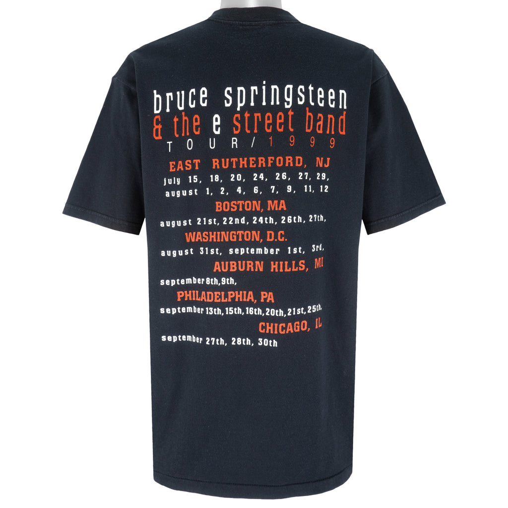 Vintage (All Sport) - Bruce Sprinsteen Tour Single Stitch T-Shirt 1999 X-Large Vintage Retro
