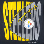 NFL (The Game) - Pittsburgh Steelers Single Stitch T-Shirt 1994 Large Vintage Retro Football