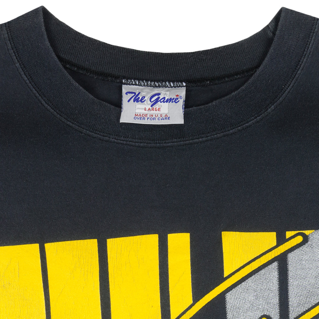 NFL (The Game) - Pittsburgh Steelers Single Stitch T-Shirt 1994 Large Vintage Retro Football