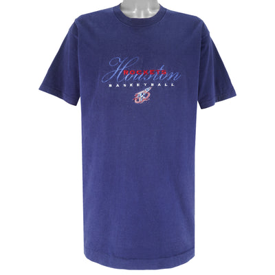 NBA (Pro Player) - Houston Rockets Embroidered T-Shirt 1990s X-Large