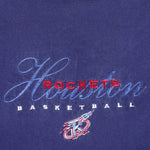 NBA (Pro Player) - Houston Rockets Embroidered T-Shirt 1990s X-Large Vintage Retro Basketball