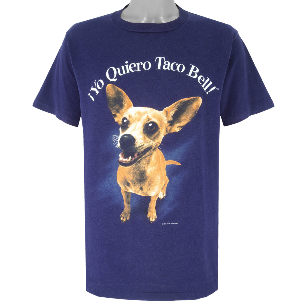 Vintage (Advaiicel) - Yo Quiero Taco Bell T-Shirt 1998 Large Vintage Retro