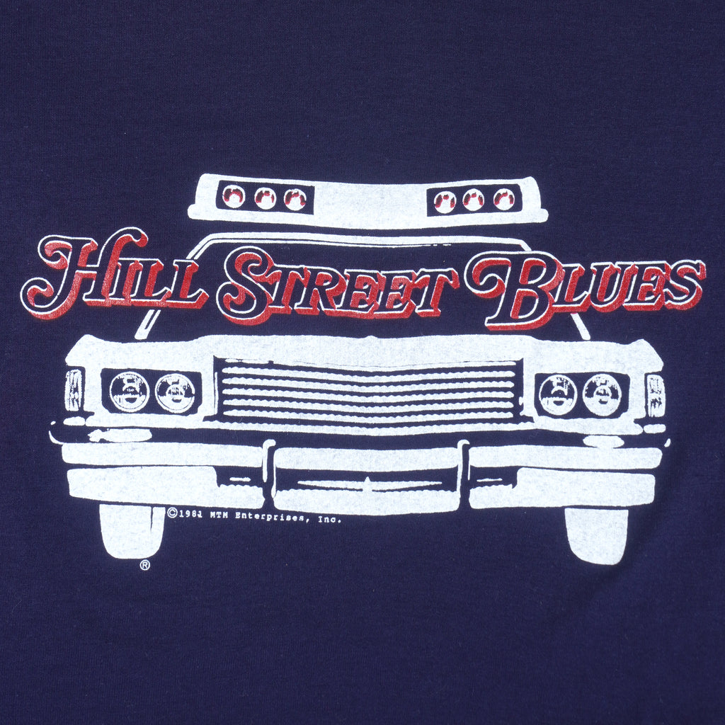 Vintage - Hill Street Blues Series Single Stitch T-Shirt 1981 Medium Vintage Retro