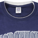 NCAA (Logo 7) - Georgetown Hoyas Spell-Out T-Shirt 1990s Large Vintage College