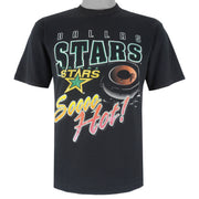 NHL (Scrimmage) - Dallas Stars Soooo Hot Single Stitch T-Shirt 1990s Medium Vintage Retro Hockey