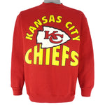 NFL (Sport) - Kansas City Chiefs Crew Neck Sweatshirt 1992 Large Vintage Retro Football