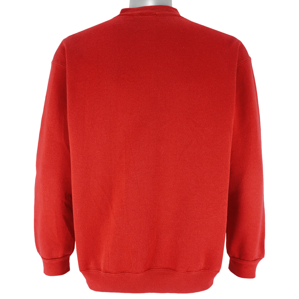 NFL (Sport) - Kansas City Chiefs Crew Neck Sweatshirt 1992 Large Vintage Retro Football