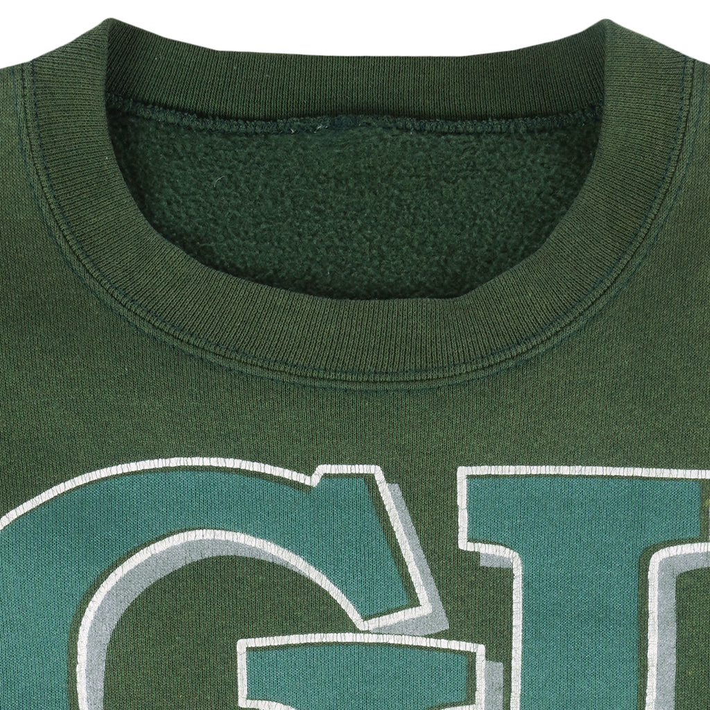 NFL - Philadelphia Eagles Big Spell-Out Crew Neck Sweatshirt 1990s X-Large Vintage Football