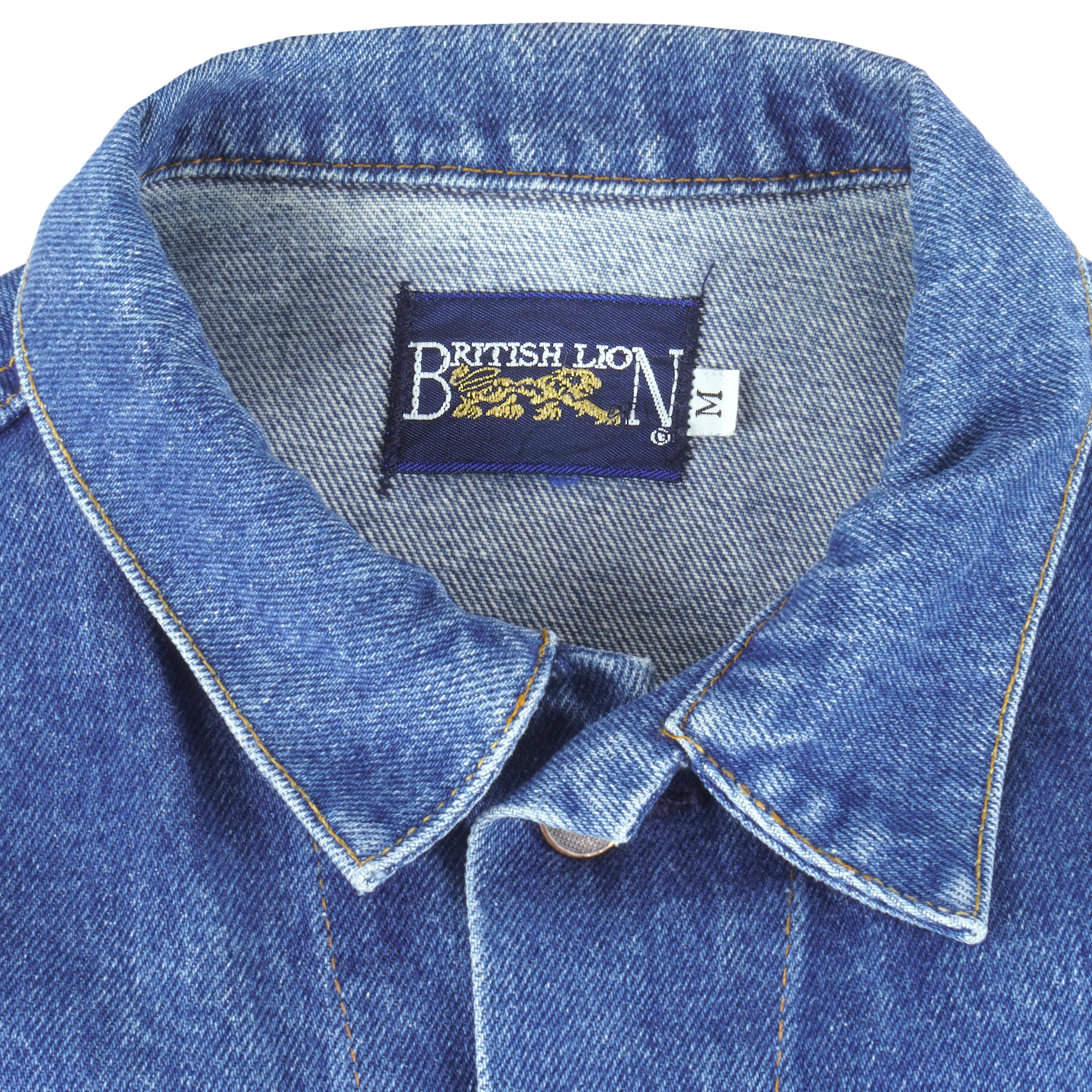 Vintage - HBO The Best Movies Denim Jacket 1990s Medium Vintage Retro