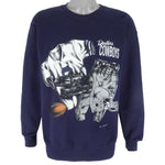 NFL (Home Team) - Dallas Cowboys Crew Neck Sweatshirt 1993 Medium