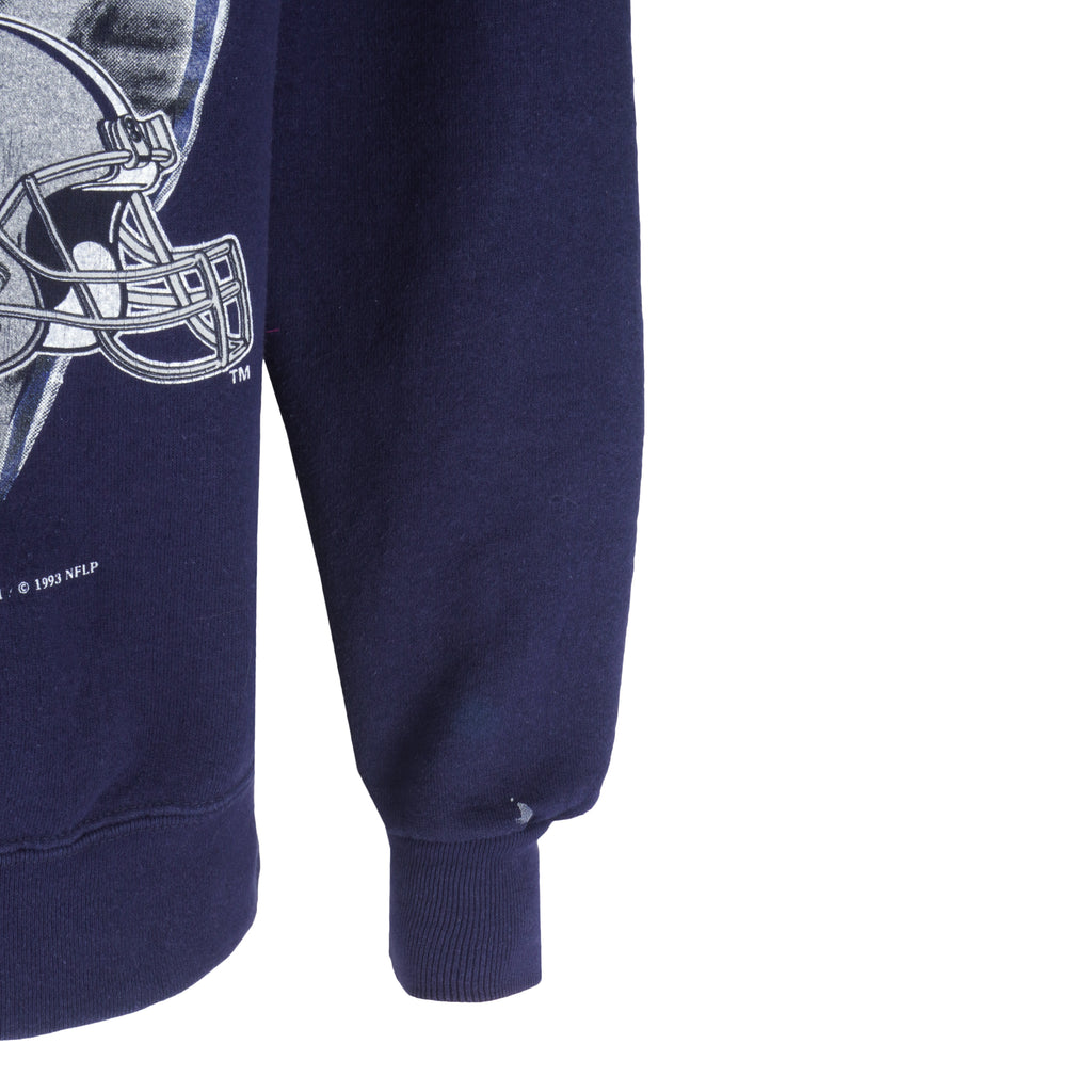 NFL (Home Team) - Dallas Cowboys Crew Neck Sweatshirt 1993 Medium Vintage Retro Football