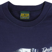 NFL (Home Team) - Dallas Cowboys Crew Neck Sweatshirt 1993 Medium Vintage Retro Football