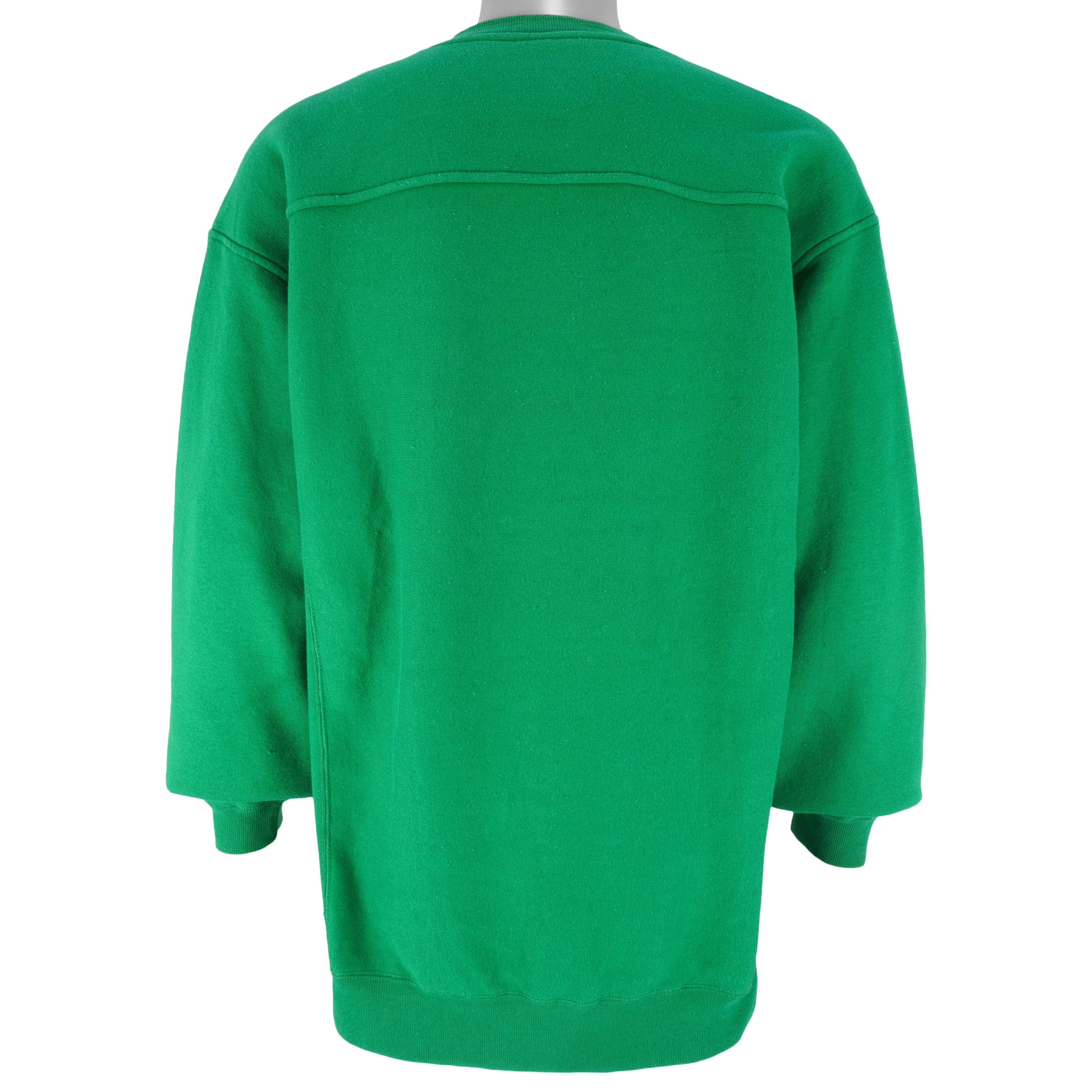 NFL (Galt Sand) - Philadelphia Eagles Embroidered Spell-Out Crew Neck Sweatshirt 1990s Medium Vintage Football