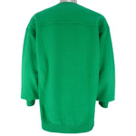 NFL (Galt Sand) - Philadelphia Eagles Embroidered Spell-Out Crew Neck Sweatshirt 1990s Medium Vintage Football