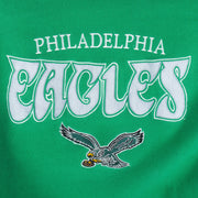 NFL (Galt Sand) - Philadelphia Eagles Embroidered Spell-Out Crew Neck Sweatshirt 1990s Medium Vintage Football