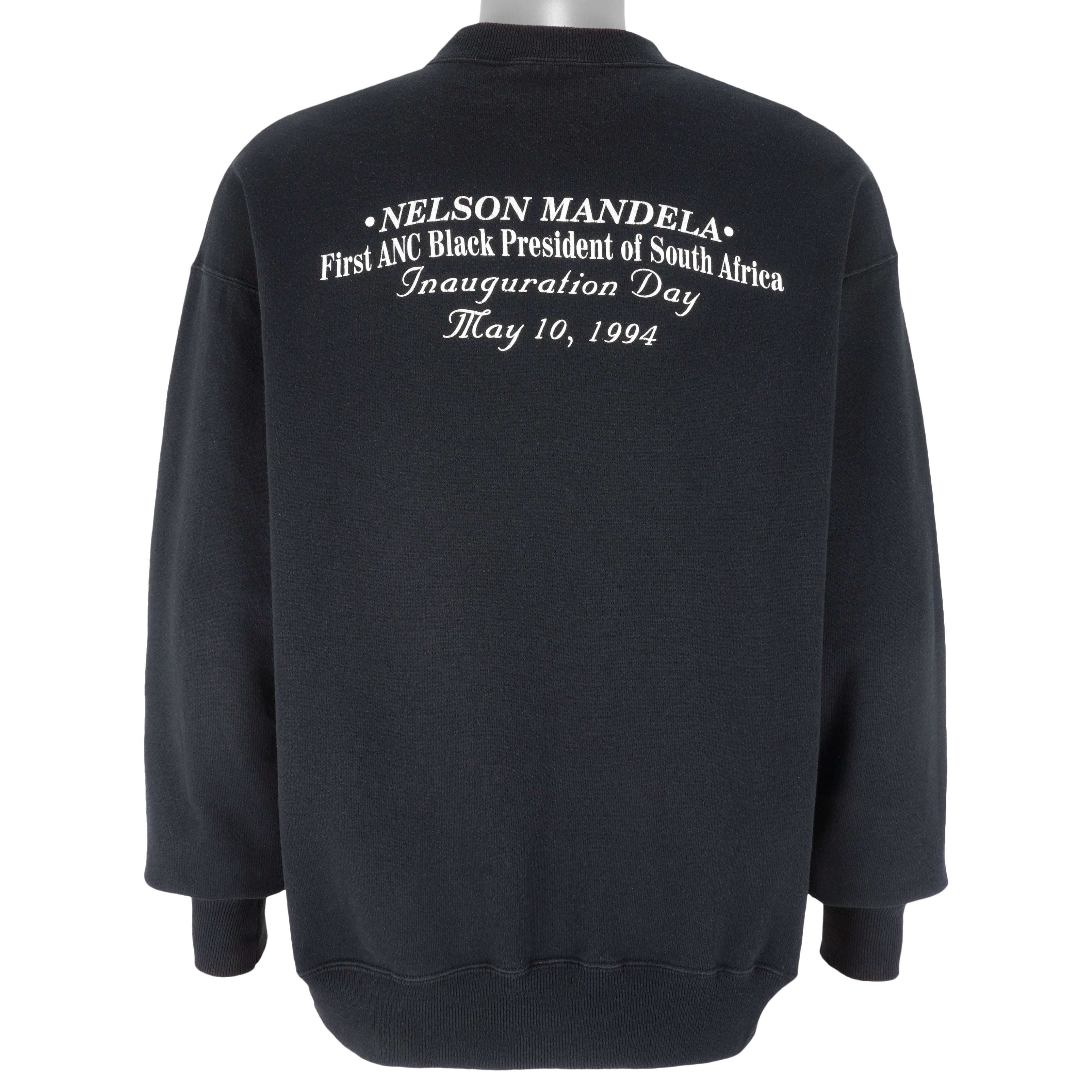 Vintage (Hanes) - Tear Treat African Right Crew Neck Sweatshirt 1994 X-Large Vintage Retro