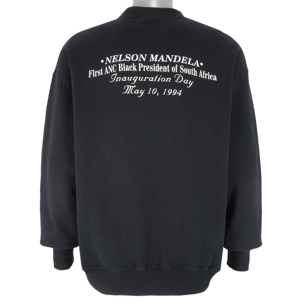 Vintage (Hanes) - Tear Treat African Right Crew Neck Sweatshirt 1994 X-Large Vintage Retro
