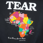Vintage (Hanes) - Tear Treat African Right Crew Neck Sweatshirt 1994 X-Large Vintage Retro