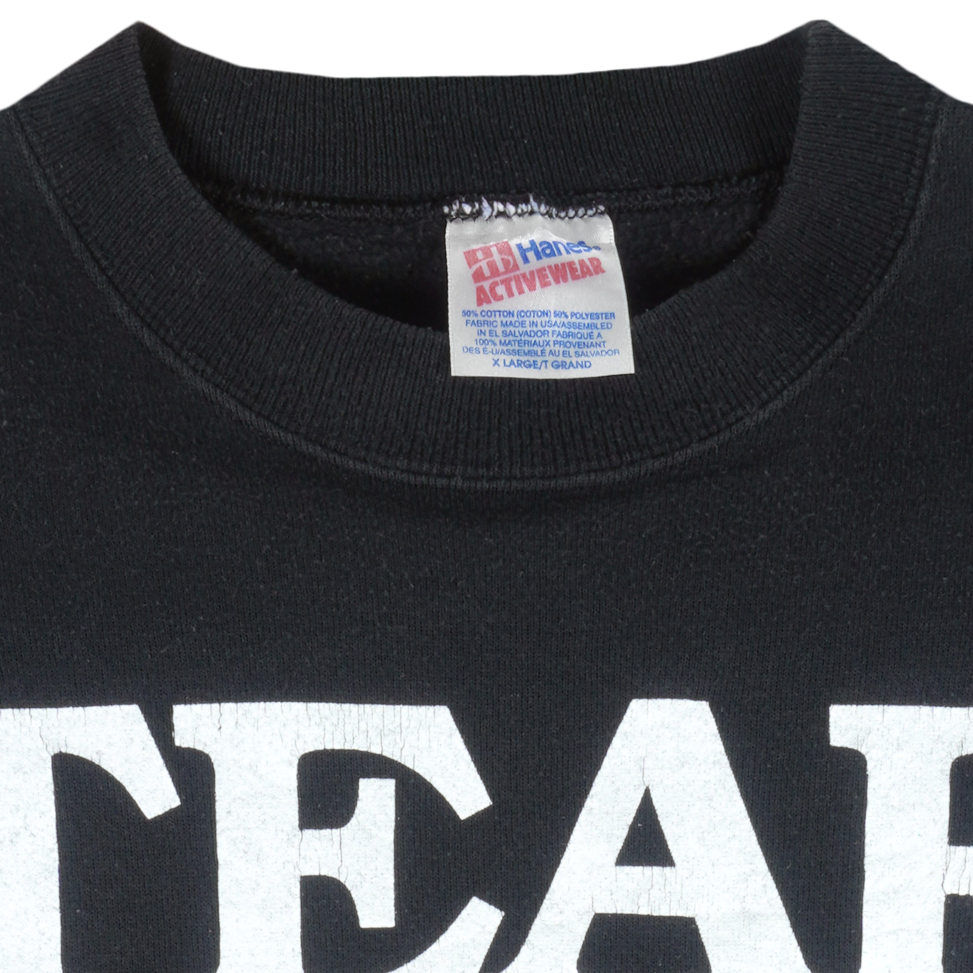 Vintage (Hanes) - Tear Treat African Right Crew Neck Sweatshirt 1994 X-Large Vintage Retro