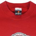 NCAA (Signal Sports) - Rutgers Scarlet Knights Crew Neck Sweatshirt 1990s Large Vintage College Football