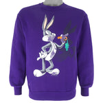 Looney Tunes (Jerzees) - Bugs Bunny Crew Neck Sweatshirt 1993 Medium