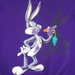 Looney Tunes - Bugs Bunny Crew Neck Sweatshirt 1993 Medium Vintage Retro