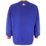 Starter - New York Rangers Embroidered Sweatshirt 1990s Large Vintage Retro Hockey