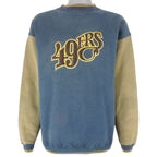 NFL - San Francisco 49ers Crew Neck Sweatshirt 1990s X-Large Vintage Retro Football