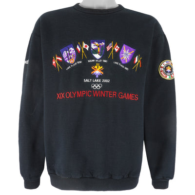 Vintage (Marker) - Salt Lake Winter Olympics Games Sweatshirt 2002 X-Large