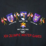 Vintage (Marker) - Salt Lake Winter Olympics Games Sweatshirt 2002 Large Vintage Retro