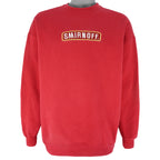 Vintage (Lee) - Smirnoff Vodka Crew Neck Sweatshirt 1990s X-Large Vintage Retro