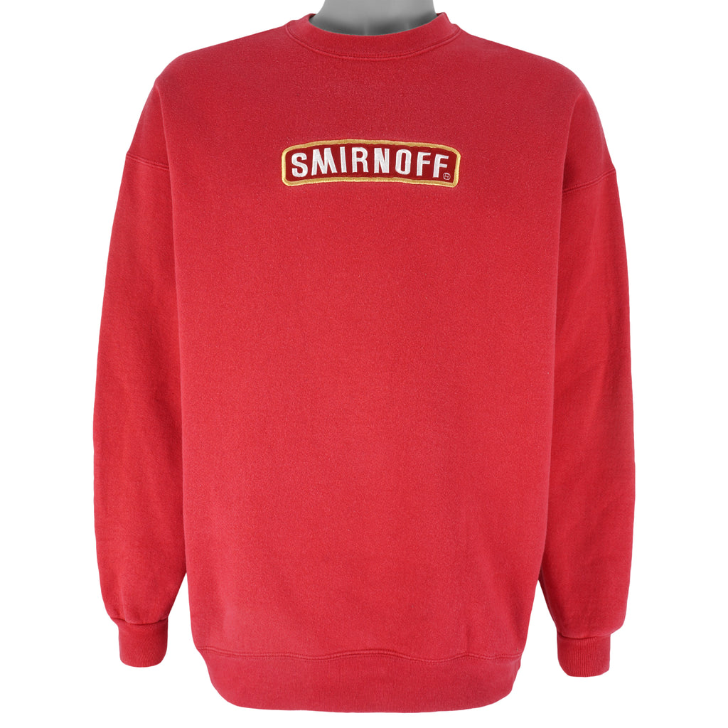 Vintage (Lee) - Smirnoff Vodka Crew Neck Sweatshirt 1990s X-Large Vintage Retro
