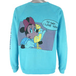Disney - Mickey Mouse Walt Disney World Crew Neck Sweatshirt 1990s X-Large Vintage Retro