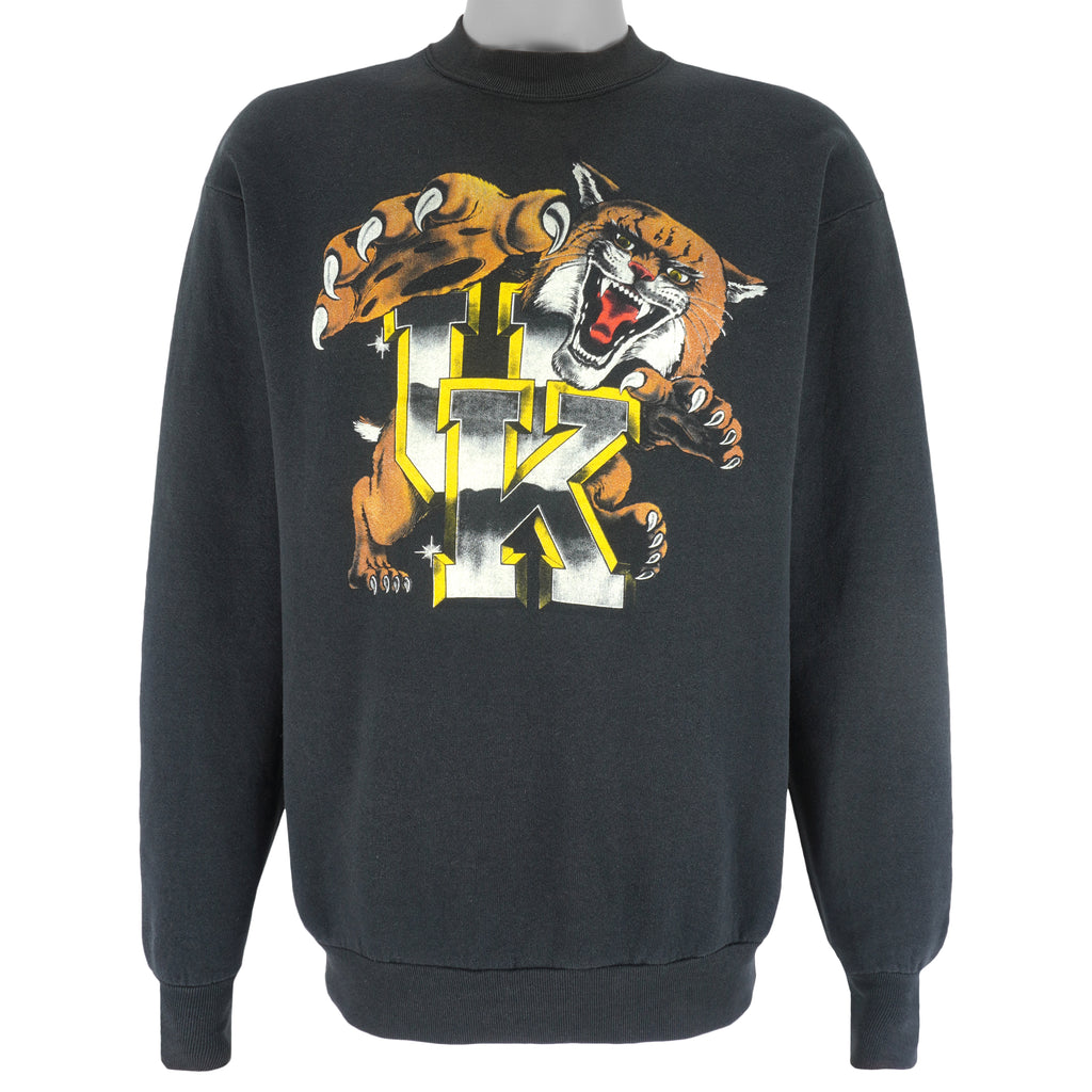 NCAA (Oneita) - University of Kentucky Wildcats Crew Neck Sweatshirt 1993 Large Vintage Retro College