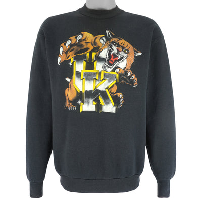 NCAA (Oneita) - University of Kentucky Wildcats Crew Neck Sweatshirt 1990s Large