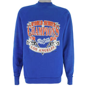 MLB (Logo 7) - Los Angeles Dodgers Crew Neck Sweatshirt 1988 X-Large Vintage Retro Baseball