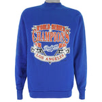 MLB (Logo 7) - Los Angeles Dodgers Crew Neck Sweatshirt 1988 X-Large Vintage Retro Baseball