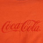 Vintage - Coca Cola Embroidered Crew Neck Sweatshirt 1990s X-Large Vintage Retro