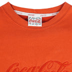 Vintage - Coca Cola Embroidered Crew Neck Sweatshirt 1990s X-Large Vintage Retro