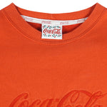Vintage - Coca Cola Embroidered Crew Neck Sweatshirt 1990s X-Large Vintage Retro