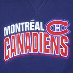 Puma - Montreal Canadiens Crew Neck Sweatshirt 1990s Medium Vintage Retro Hockey
