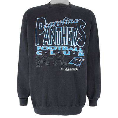 NFL (Salem) - Carolina Panthers Football Club Crew Neck Sweatshirt 1993 X-Large