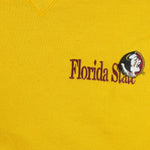 NCAA (Signal Sports) - Florida State Seminoles Embroidered Crew Neck Sweatshirt 1990s X-Large Vintage College
