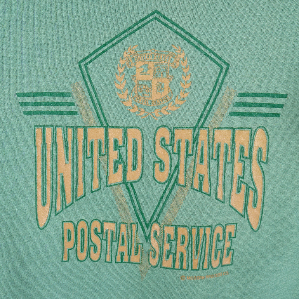 Vintage (Lee) - United States Postal Service Crew Neck Sweatshirt 1990s Large Vintage Retro