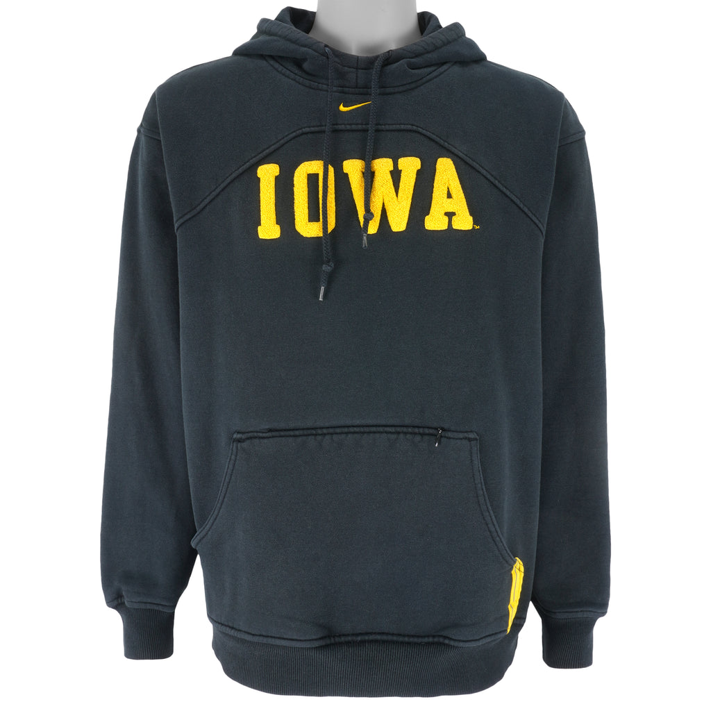 Nike - University of Iowa Hooded Pullover Sweatshirt Medium NCAA