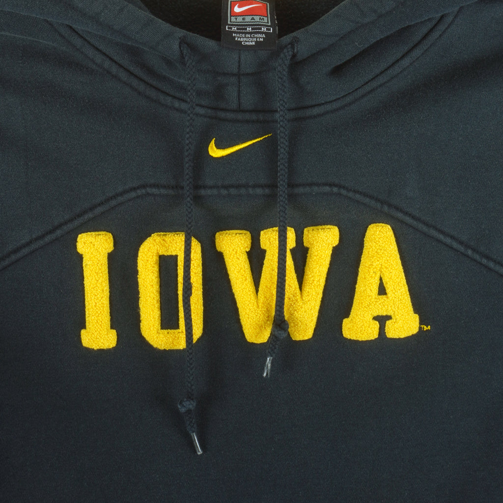 Nike - University of Iowa Hooded Pullover Sweatshirt Medium NCAA